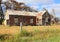 Old and dilapidated Australian country homestead