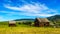 Old dilapidated farm buildings in the Lower Nicola Valley