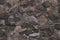 Old dirty wall texture. Brown stone wall background, rock texture. Design background. Concrete surface. Empty space. Tile backgrou