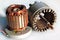 Old disassembled electric motor