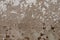 Old distressed traditional white lime wash plaster stone wall texture