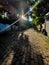 The old district town of Guwahati Assam with its small lanes. Captured at afternoon with proper sunlight and dark shadows.