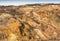 Old disused open cast copper mine