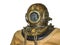 Old diving suit