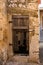 Old Door in Abandoned House in Novi Vinodolski, Croatia