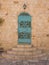 An old door a the abbey of Dormition Church of the Cenacle on mount Zion, Israel.