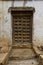 Old door with decorative pattern in Rajasthan,india