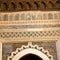 old door in morocco africa ancien and wall ornate yellow