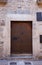 Old door of rural house