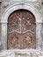 The Old Door of San Agustin Church in Manila, Philippines