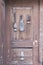 old door, wine cellars, Villanykovesd, Hungary