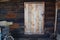Old door wooden