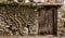 Old Doorway in Trava, Italy