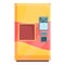 Old drink machine icon, cartoon style