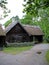 Old ecological cabin in Skansen park