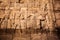Old egypt hieroglyphs carved
