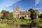 Old English Church, Stokesay, Shropshire, England