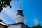 Old english lighthouse in the middle of jungle in Penang