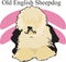 Old English Sheepdog Vector Illustration