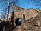 Old entrance gate to the castle ruins