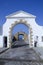 Old entrance to the Caleta beach in Cadiz