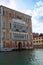 Old Facade along Typical Water Canal in Venice, Italy