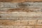 Old faded pine natural wood background flat front view