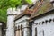 Old fairytale house with roof and tower Holland, Netherlands, Eu