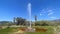 Old Faithful Geyser of California in Calistoga, California