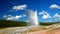 Old Faithful Geyser at Yellowstone