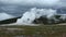 Old Faithful Geyser in Yellowstone National Park