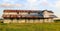 Old Farm House With Rustic Rusty Roof In The Mississippi Delta