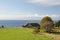 Old farm and wooden house with beautiful views of Osorno Volcan, Chile