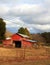 Old farmhouse barn