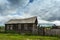 Old Farmhouse Stormy Sky