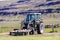 Old farming tractor in Iceland