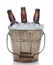 Old Fashioned Beer Bucket Closeup