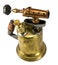 Old fashioned brass blow torch