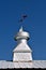 Old fashioned cupola on a steel roofed barn