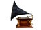 Old fashioned gramophone