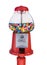 Old Fashioned Gumball Machine (Isolated)