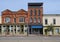 Old fashioned main street storefronts