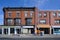 Old fashioned main street storefronts