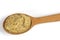 Old fashioned mustard spoon