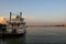 Old fashioned paddle wheeler on the Potomac River