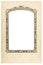 Old fashioned picture frame vertical.