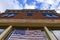 Old Fashioned store front looking skyward, Bisbee, AZ