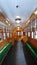 Old-fashioned train interior photos, That still looks attractive