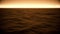 Old film view of sea ocean surface with rough waves animation