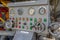 Old fire truck control panel